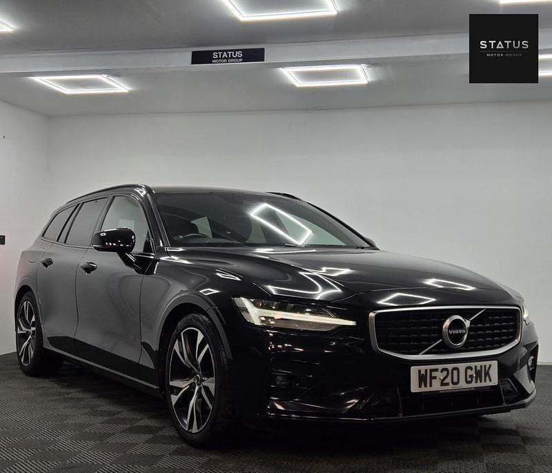 Used Volvo V60 R-Design 190 HP (139 kW) 2020 Black Estate
