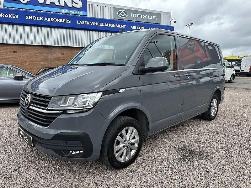 Grey Used 2022 VW T6.1 Highline Van | £23,850 (Fair price) - Image 1/4