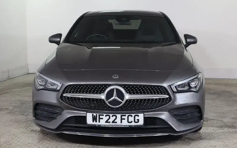 Used Mercedes CLA180 AMG Line Premium 136 HP (100 kW) 2022 Grey Coupe