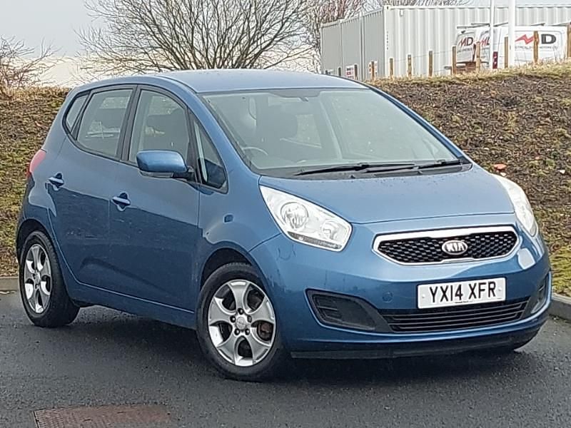 Used Kia Venga 2014 Blue Hatchback
