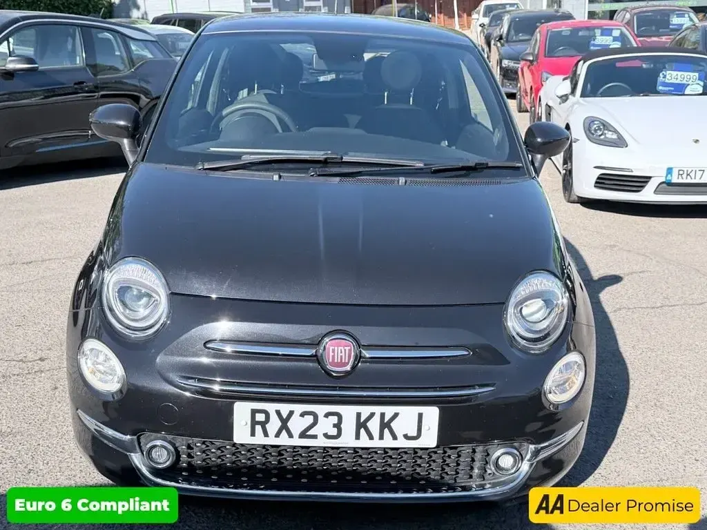 Used Fiat 500 2023 Black Hatchback