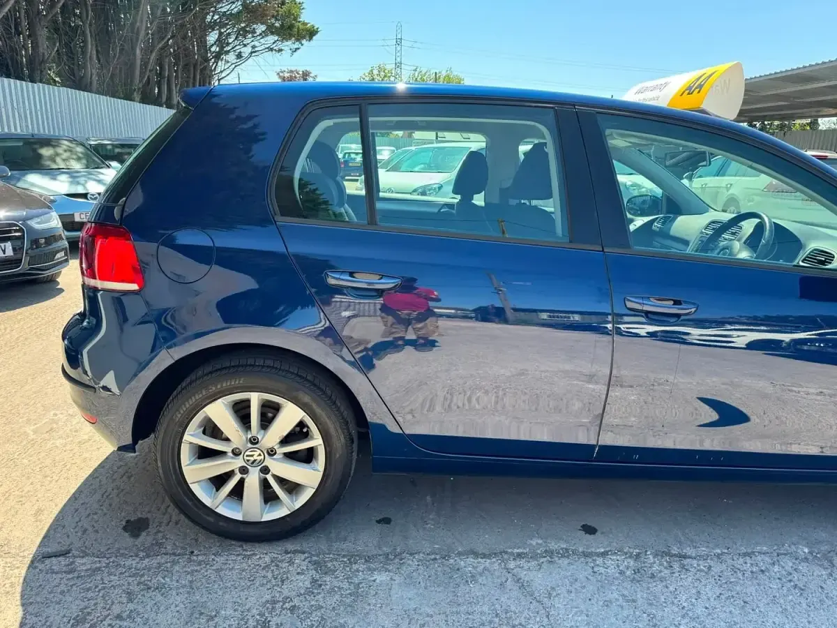Used VW Golf VII 2013 Blue Hatchback
