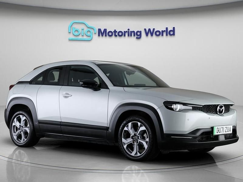Silver Used 2021 Mazda MX30 SUV | £9,700 (Fair price) - Image 1/4