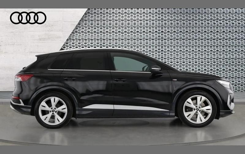 Used Audi Q4 e-tron S-Line 150 kW (204 HP) 2022 Black SUV