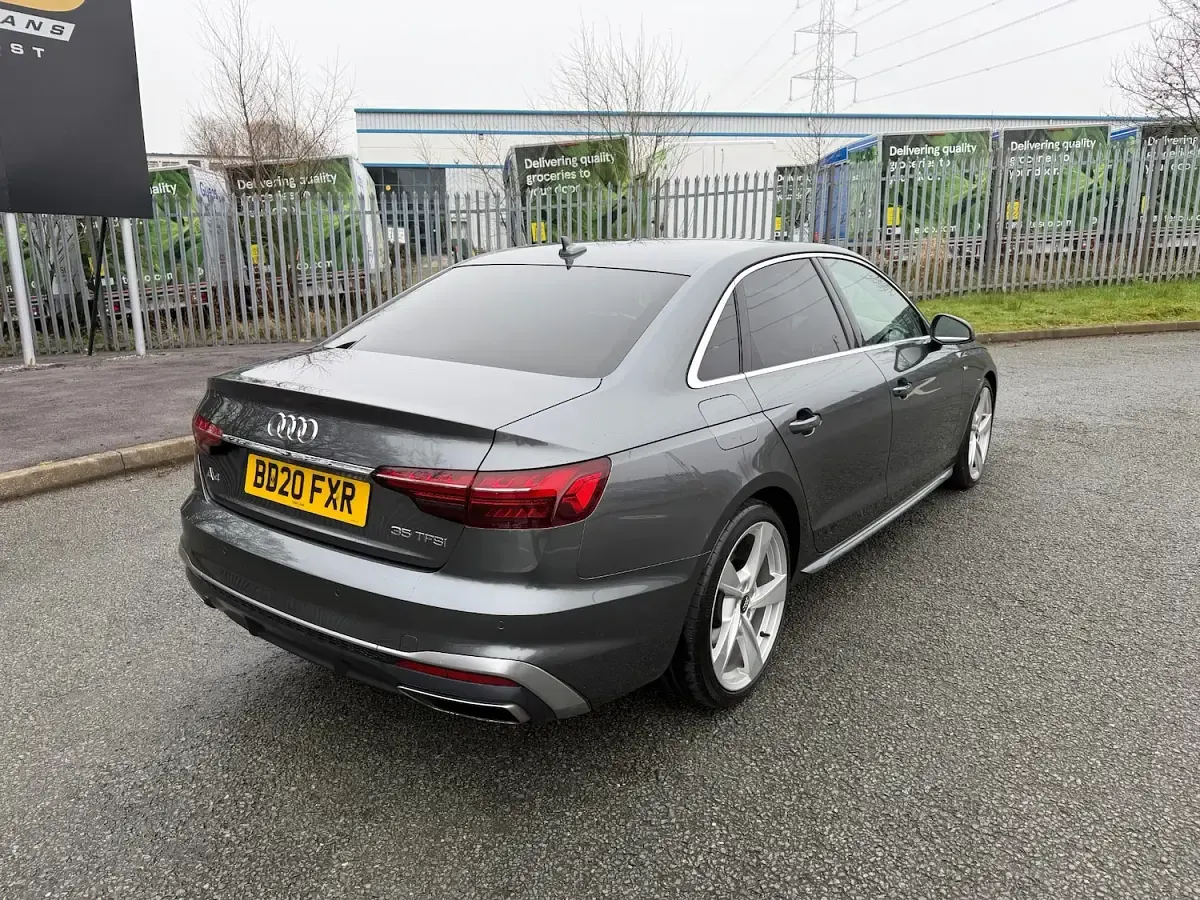 Used Audi A4 S-Line 150 HP (110 kW) 2020 Grey Sedan