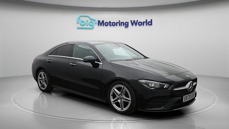 Used Mercedes CLA180 AMG line 136 HP (100 kW) 2020 Black Sedan