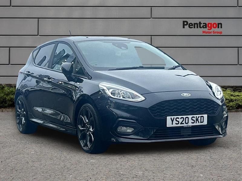 Black Used 2020 Ford Fiesta ST-Line Hatchback | £9,100 (Good price) - Image 1/4