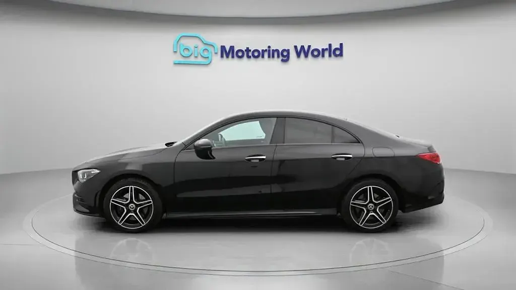 Used Mercedes CLA250e AMG line 218 HP (160 kW) 2023 Black Coupe