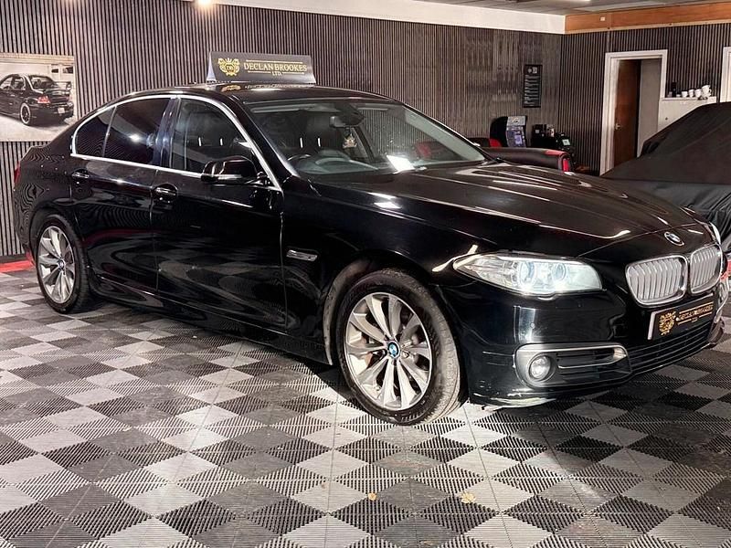 Used BMW 518 Exclusive 2014 Black Sedan