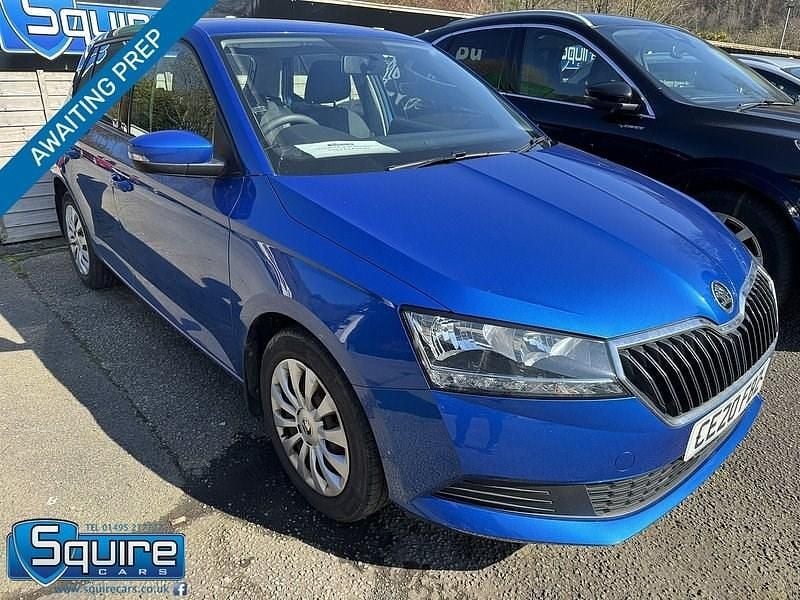 Used Skoda Fabia 2020 Blue Hatchback