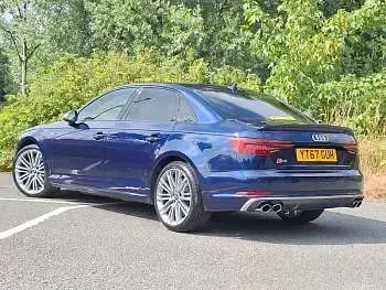 Used Audi A4 354 HP (260 kW) 2017 Blue Sedan