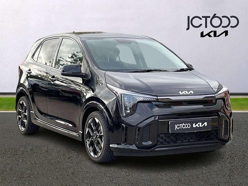 Black Used 2024 Kia Picanto GT-Line Hatchback | £16,643 (A bit pricey) - Image 1/4