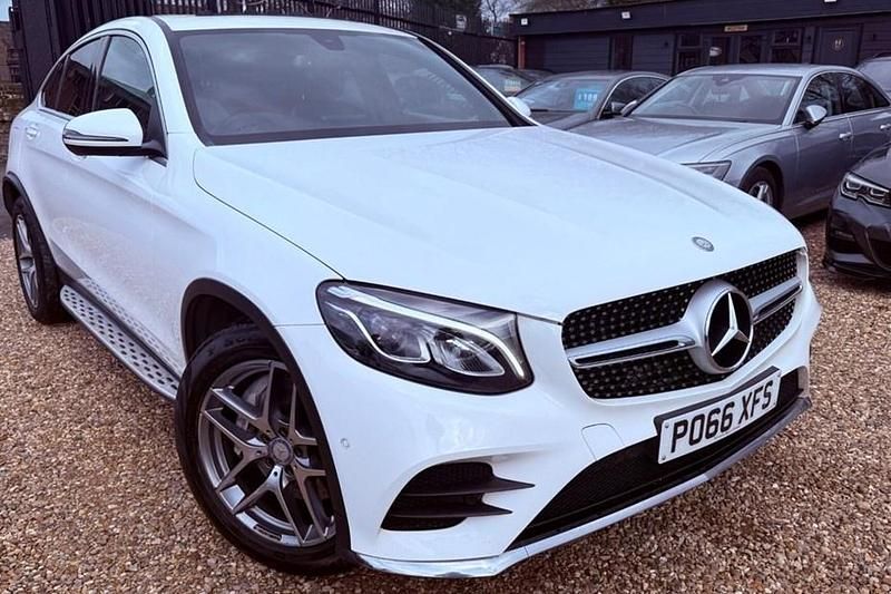 Used Mercedes GLC250 AMG Line Premium 2016 White Coupe