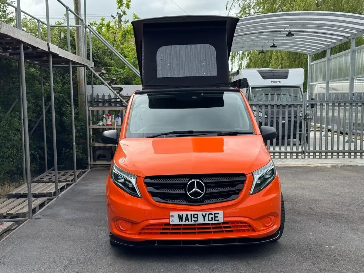 Used Mercedes Vito 2019 Orange Van