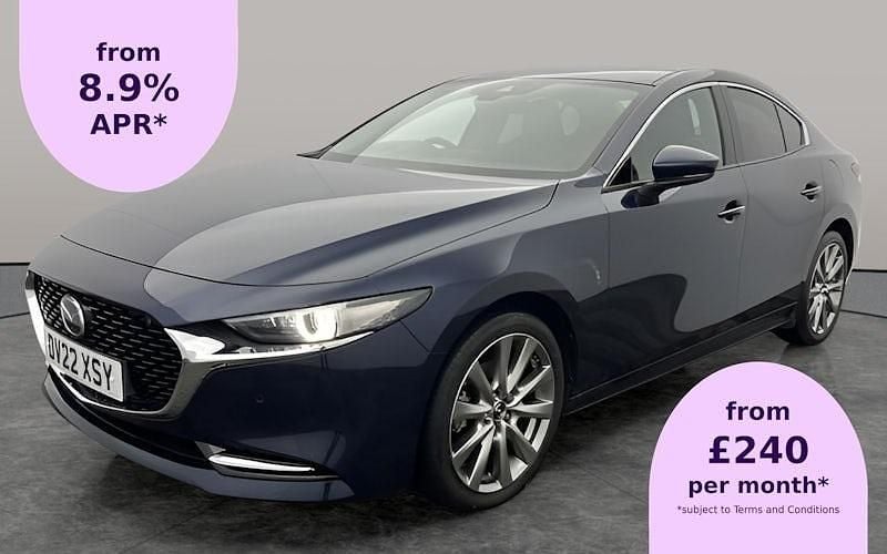 Blue Used 2022 Mazda 3 Inclusive Sedan | £17,500 (Fair price) - Image 1/2