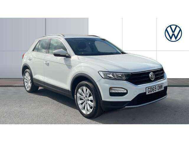 White Used 2020 VW T-Roc SE SUV | £13,518 (Fair price) - Image 1/4