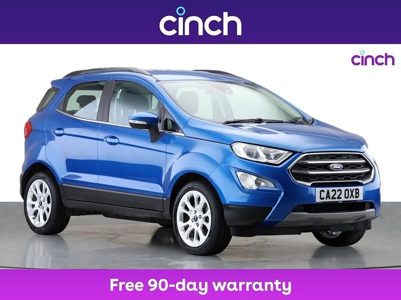 Blue Used 2022 Ford Ecosport Titanium SUV | £12,199 (Fair price) - Image 1/3