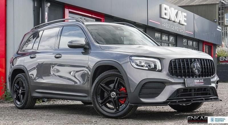 Grey Used 2021 Mercedes GLB200 AMG line SUV | £35,994 - Image 1/4