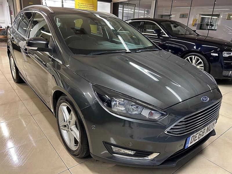 Grey Used 2018 Ford Focus Titanium Estate | £6,490 (Good price) - Image 1/3