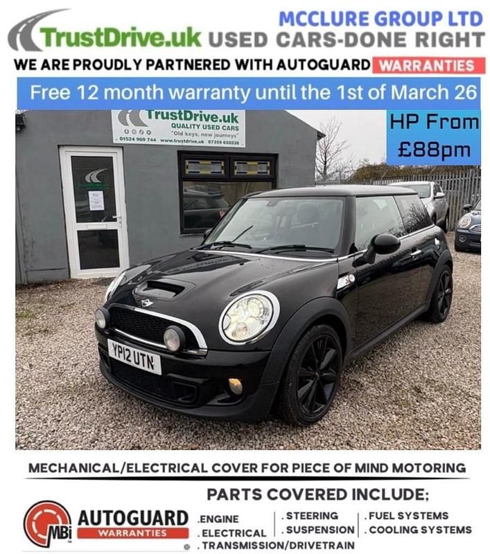 Used Mini Cooper S Hatch 184 HP (135 kW) 2012 Black Hatchback