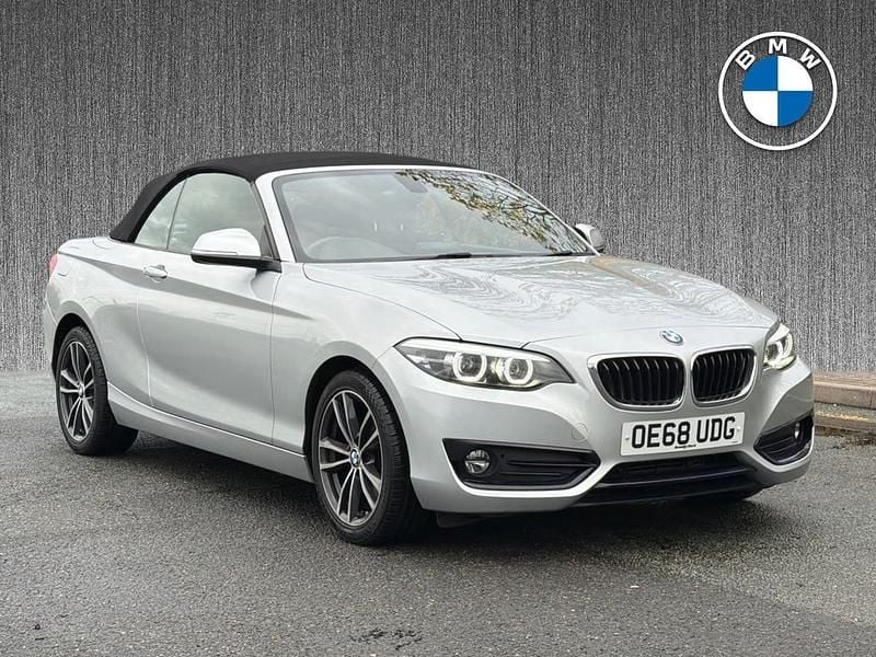 Silver Used 2019 BMW 220 Sport Line Cabriolet | £13,499 (Super price) - Image 1/4