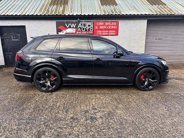Used Audi Q7 S-Line 272 HP (200 kW) 2017 Black SUV