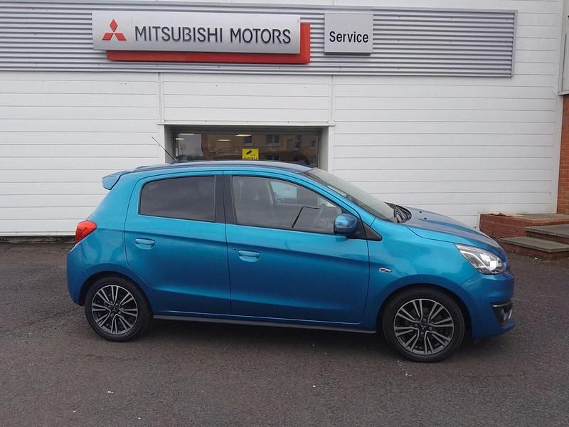 Blue Used 2019 Mitsubishi Mirage Hatchback | £9,499 (A bit pricey) - Image 1/4