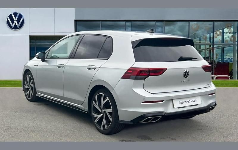 Used VW Golf VIII R-line 147 HP (108 kW) 2020 Silver Hatchback
