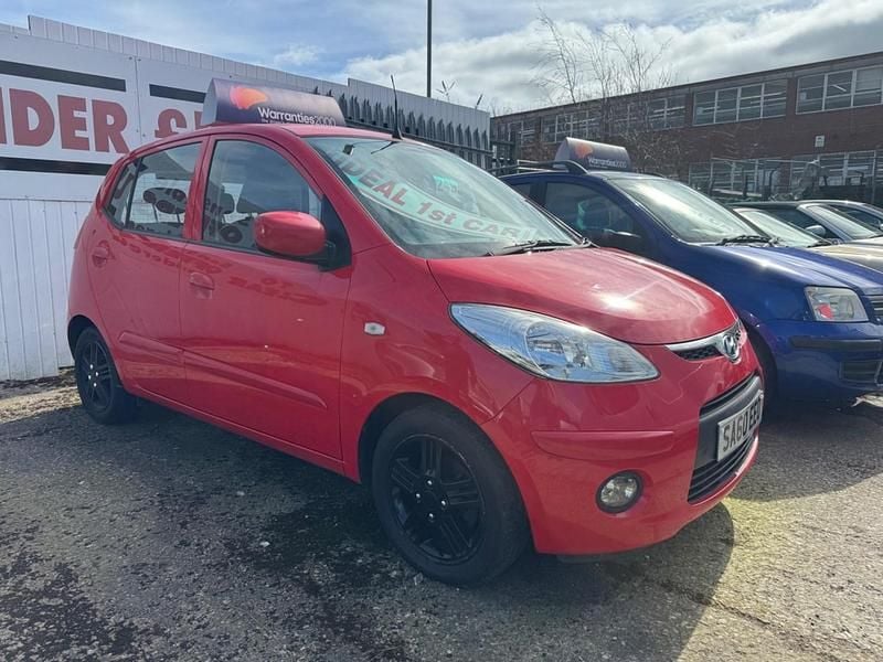 Red Used 2010 Hyundai i10 Edition Hatchback | £1,695 (Fair price) - Image 1/3