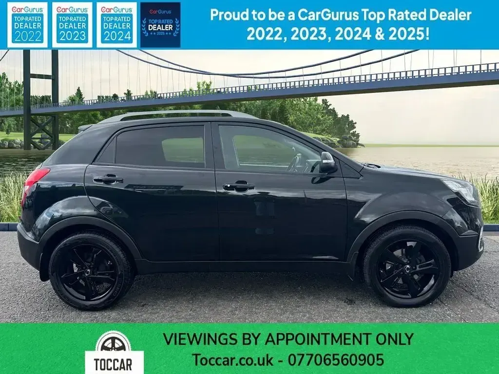 Used SsangYong Korando 178 HP (130 kW) 2018 Black SUV