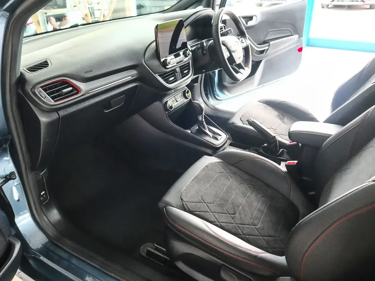 Used Ford Fiesta ST-Line 125 HP (91 kW) 2022 Blue Hatchback