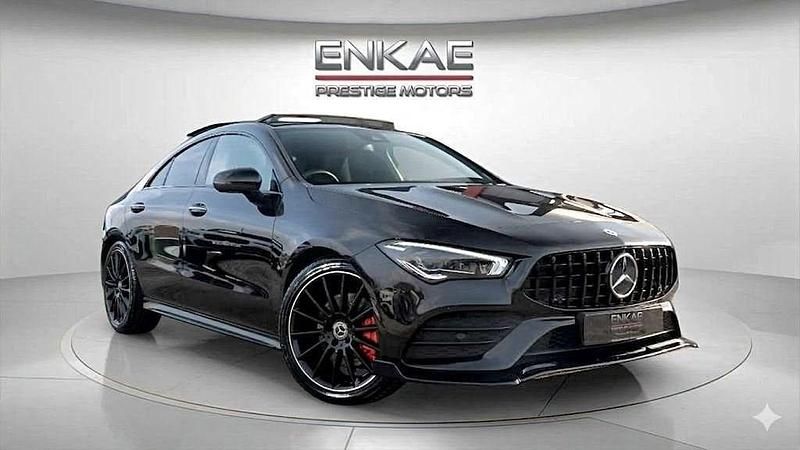Used Mercedes CLA220 AMG line 190 HP (139 kW) 2023 Black Sedan