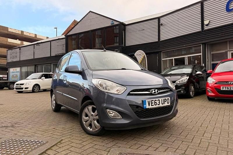 Used Hyundai i10 Active 2014 Blue Hatchback