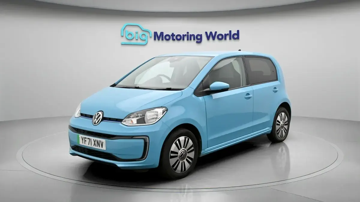 Used VW e-up! 60 kW (82 HP) 2021 Blue Hatchback
