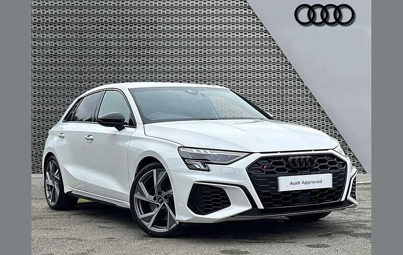 Used Audi S3 Sportback Black Edition 310 HP (228 kW) 2023 White Hatchback