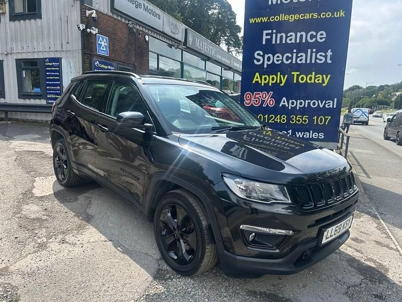 Black Used 2019 Jeep Compass Night Eagle SUV | £13,995 (Fair price) - Image 1/4