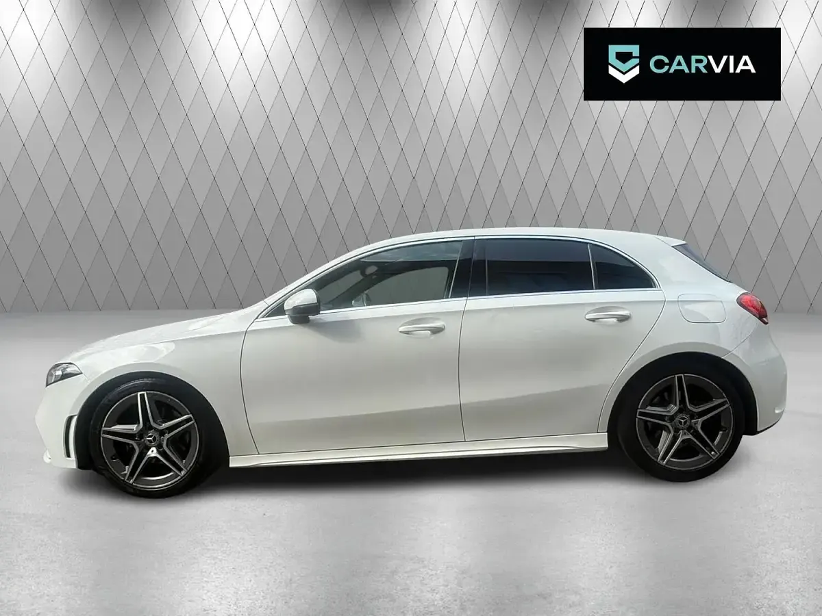 Used Mercedes A200 AMG line 2018 White Hatchback