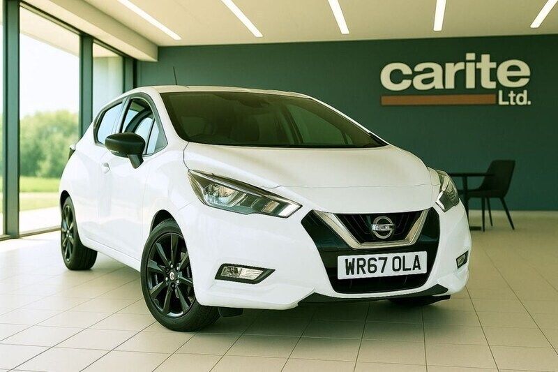 White Used 2017 Nissan Micra S Hatchback | £9,495 (Fair price) - Image 1/2