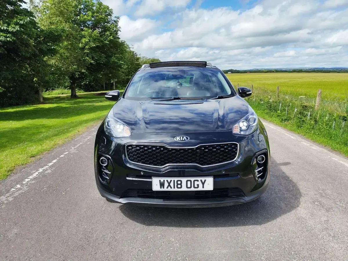 Used Kia Sportage 115 HP (84 kW) 2018 Black SUV