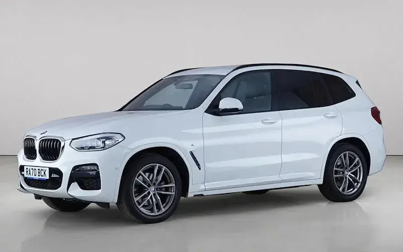 Used BMW X3 M Sport 292 HP (214 kW) 2020 White SUV