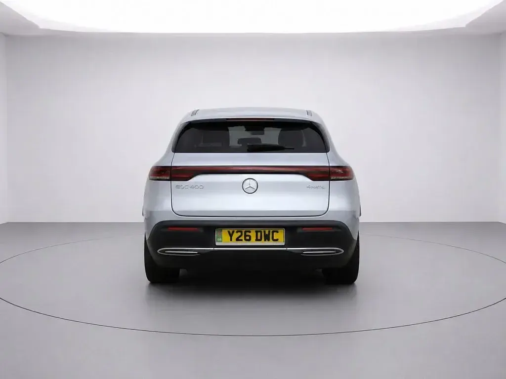 Used Mercedes EQC400 300 kW (408 HP) 2021 Silver SUV