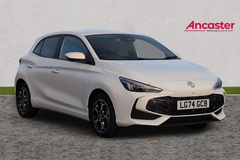 Used MG MG3 Trophy 194 HP (142 kW) 2025 White Hatchback