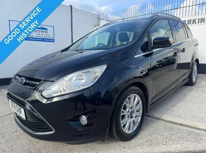 Used Ford Grand C-Max Titanium 115 HP (84 kW) 2011 Black MPV