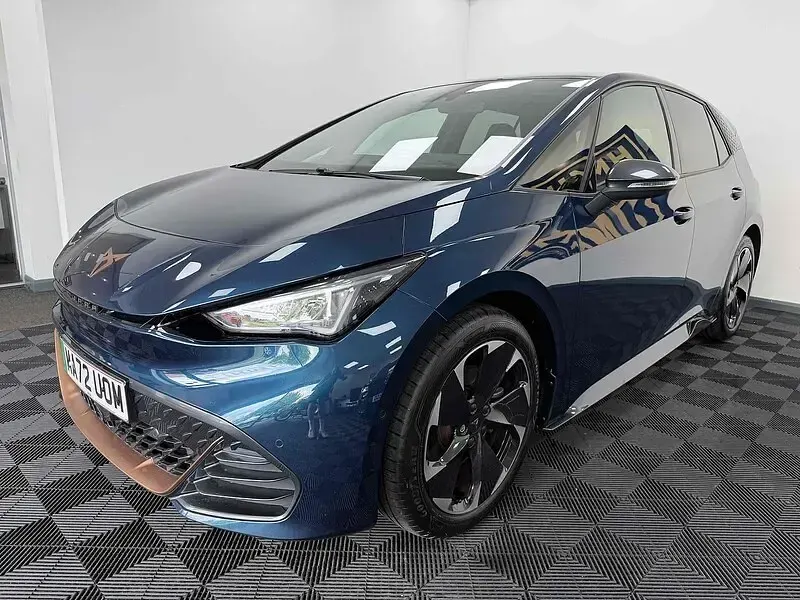 Used Cupra Born 150 kW (204 HP) 2022 Blue Hatchback