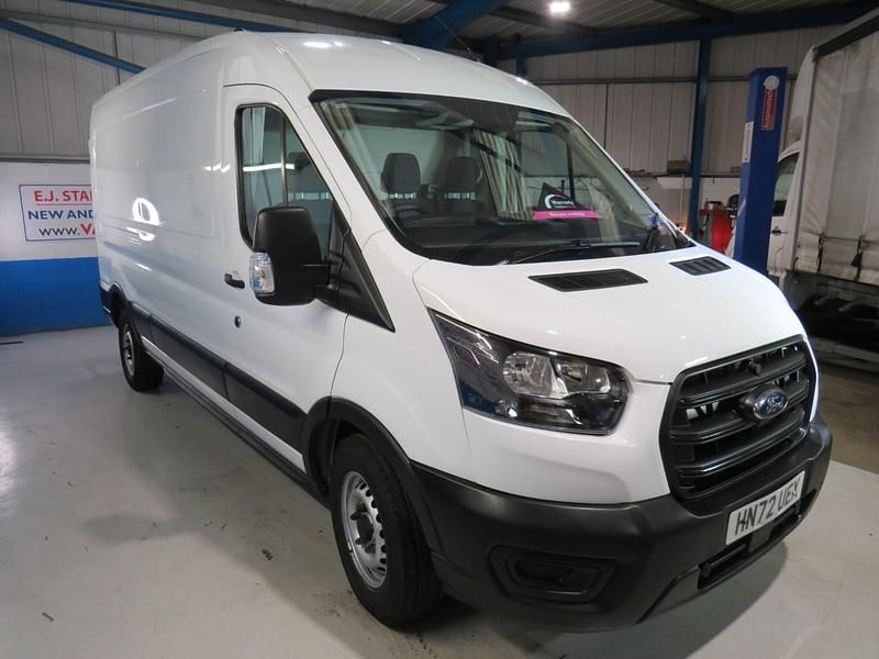 Used Ford Transit 130 HP (95 kW) 2022 White Van