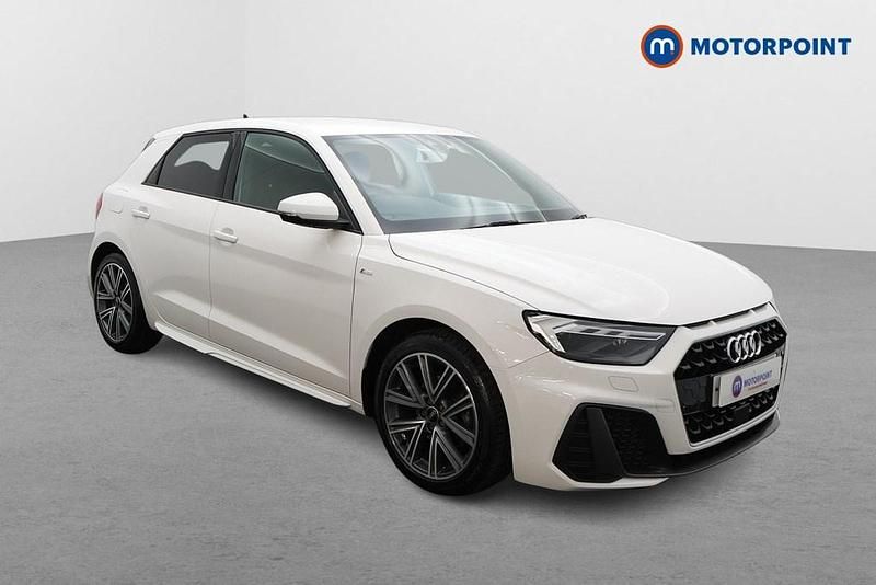 White Used 2023 Audi A1 S-Line Hatchback | £18,949 (Fair price) - Image 1/4
