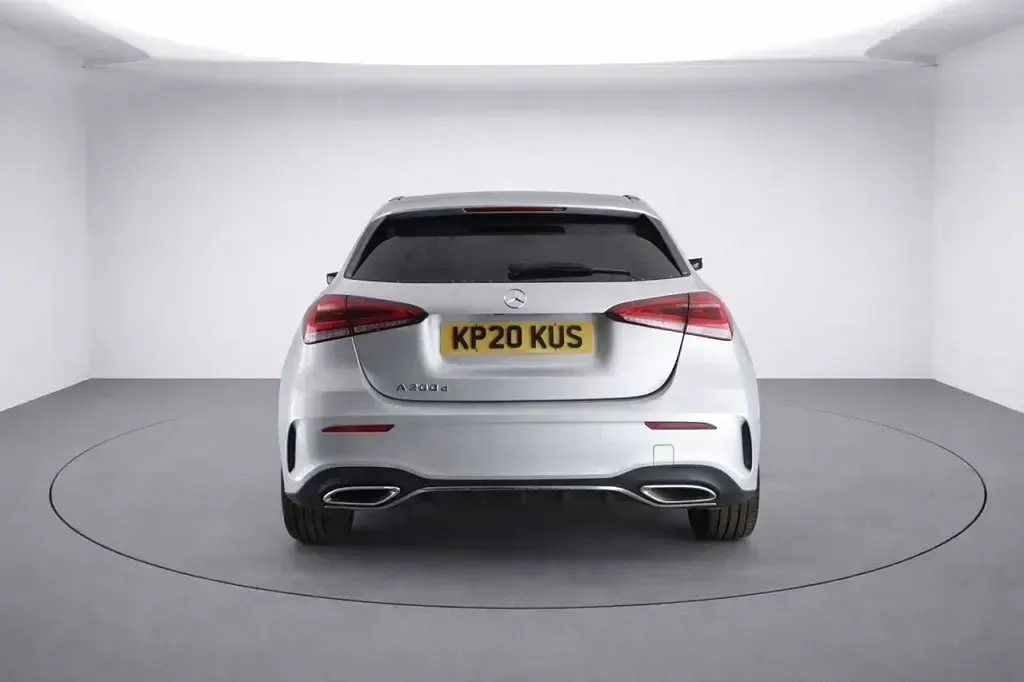 Used Mercedes A150 AMG line 150 HP (110 kW) 2020 Silver Hatchback