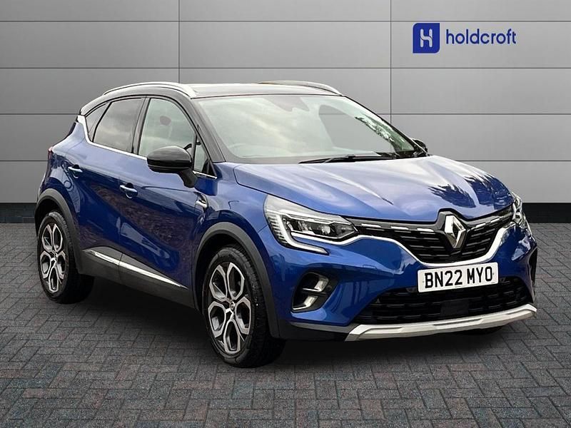 Id metallic iron blue Used 2022 Renault Captur SUV | £13,350 (Fair price) - Image 1/1