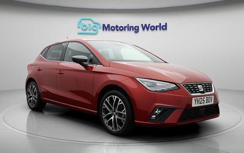 Red Used 2025 Seat Ibiza XCELLENCE Hatchback | £16,437 (Good price) - Image 1/4