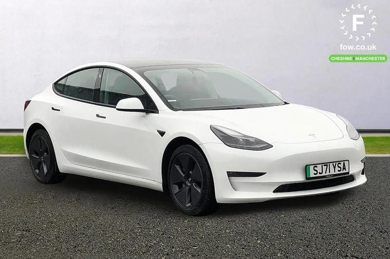 White Used 2021 Tesla Model 3 Long Range AWD Sedan | £19,799 (Fair price) - Image 1/3